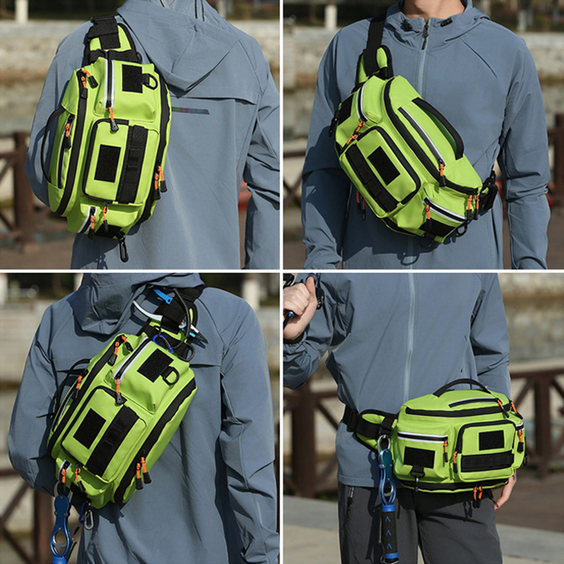 Travel Hiking Waist Bag Fishin - Running Gear Belt ulasan dan harga