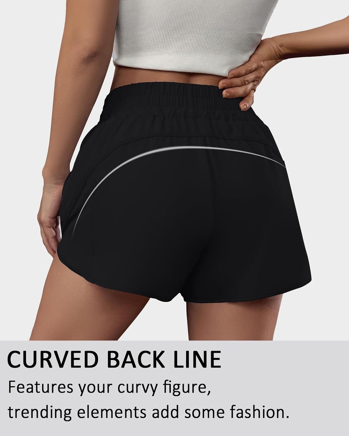 Women's High-waisted Sports Sh - Running Gear For Women ulasan dan harga